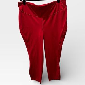 Lululemon Base Pace High-Rise Crop 23” | Size 20 | Red Drop